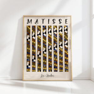 henri matisse print the bees vibrant art