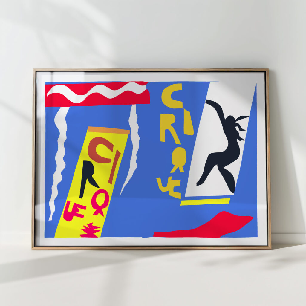 henri matisse print the circus jazz 1947