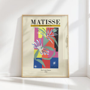 henri matisse print the creole dancer artwork