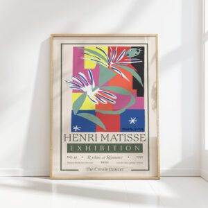 henri matisse print the creole dancer exhibition