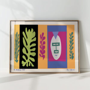 henri matisse print the eskimo 1947 vibrant artwork
