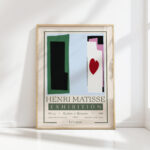 henri matisse print the heart exhibition 1943