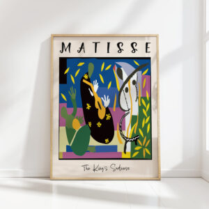 henri matisse print the king sadness