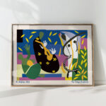 henri matisse print the king sadness vibrant artwork
