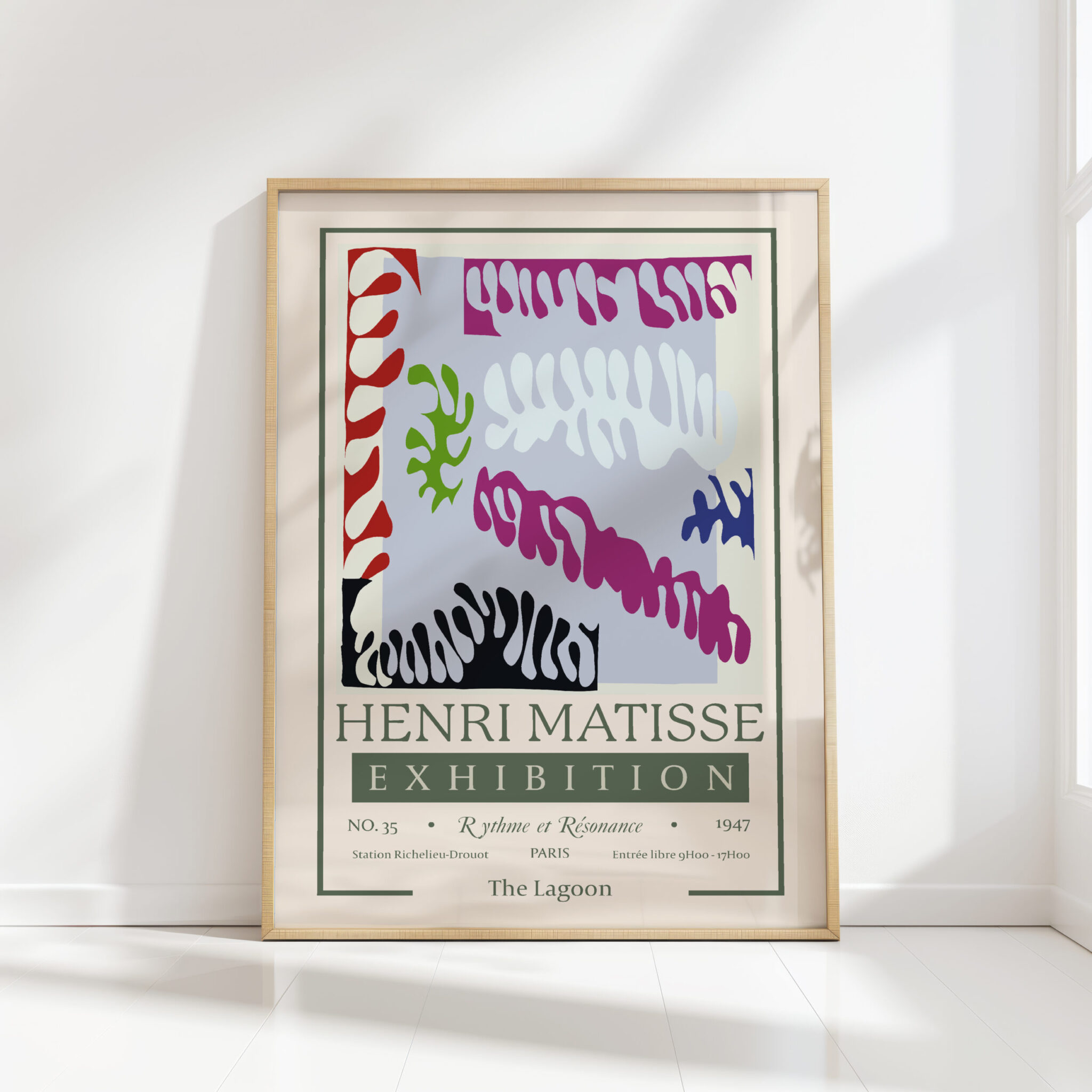 Abstract wall art prints