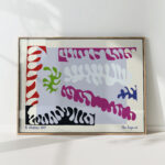 henri matisse print the lagoon 1947 coastal abstract poster