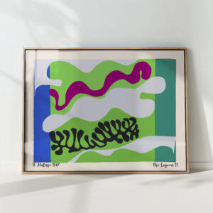 henri matisse print the lagoon ii 1947 colorful artwork