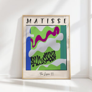 henri matisse print the lagoon ii