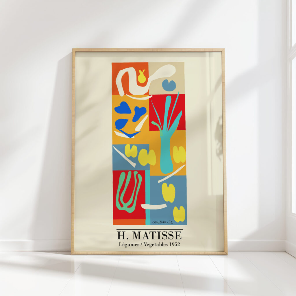 henri matisse print vegetables 1952