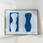 henri matisse print white torso blue torso horizontal