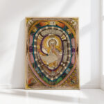 her royal highness princess stephanie of belgium europe and ramonion snake 1911 adolf wolfli high quality print