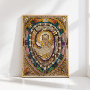her royal highness princess stephanie of belgium europe and ramonion snake 1911 adolf wolfli high quality print
