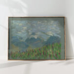 hilly landscape 2 1935 1944 arnold peter weisz kubincan high quality print