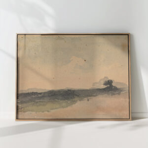 hilly landscape thomas sully high quality print
