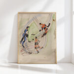 hockey player 1934 ernst ludwig kirchner high quality print