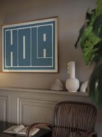 hola blue grain 3x4 video mockup