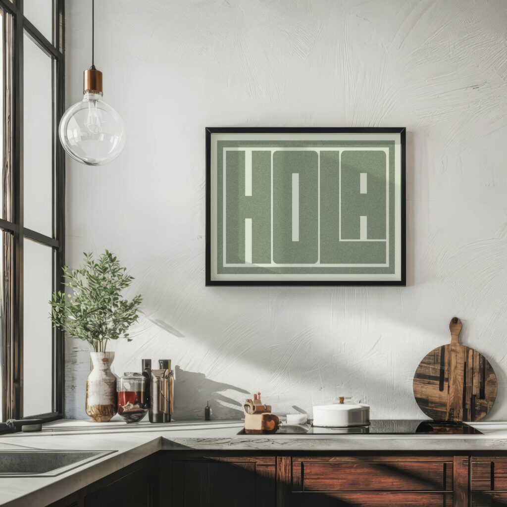 hola green 3x4 6 mockup