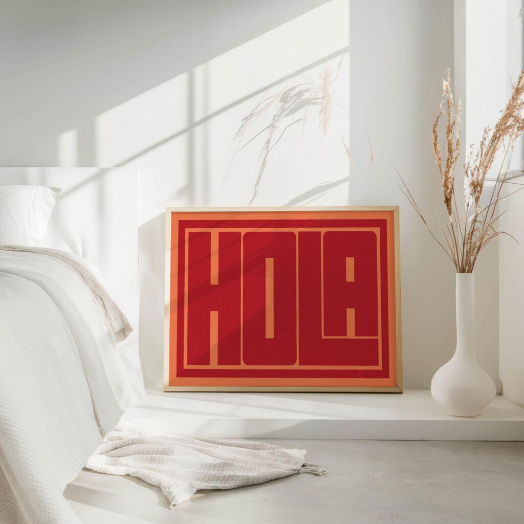 hola red 3x4 4 mockup