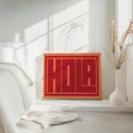 hola red 3x4 4 mockup