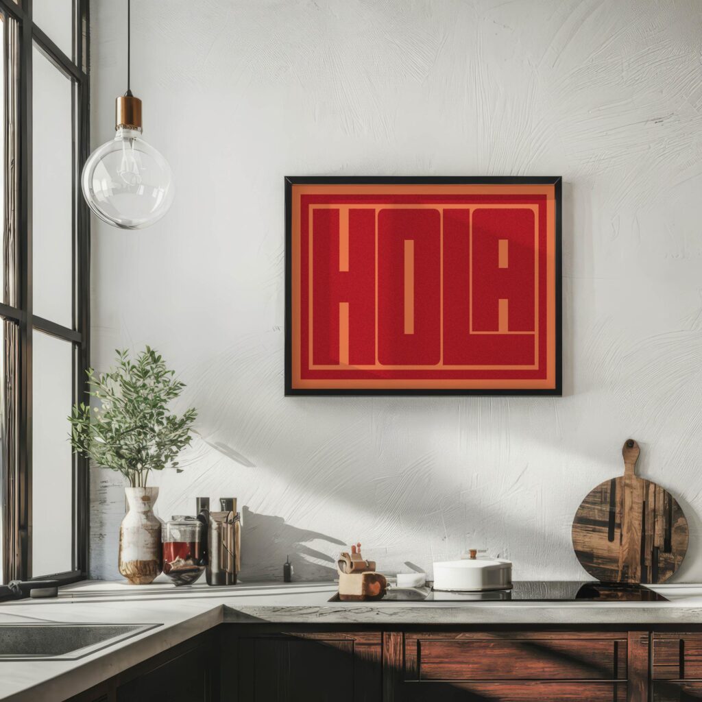 hola red 3x4 6 mockup