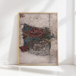 honeysuckle 1874 william morris high quality print