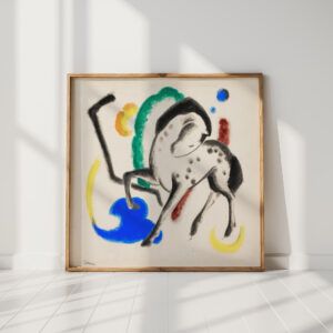 horse 1912 franz marc high quality print
