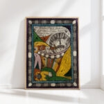 hortensia and emperor tritten from soul forest in hortensia anger 1917 adolf wolfli high quality print