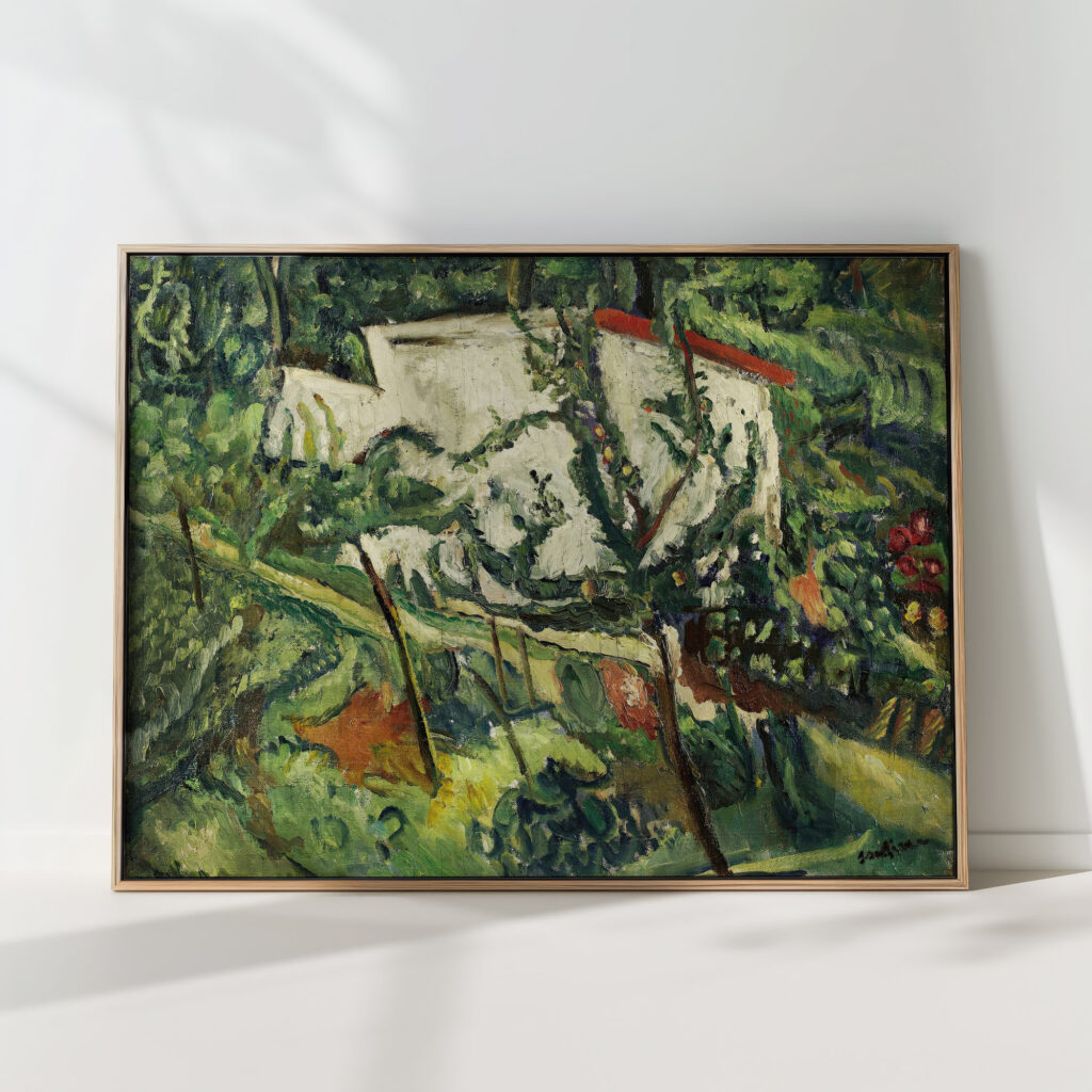 house in clamart 1918 19 chaim soutine high quality print