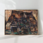 house in soest 1920 christian rohlfs high quality print