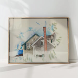 houses 1918 charles demuth high quality print