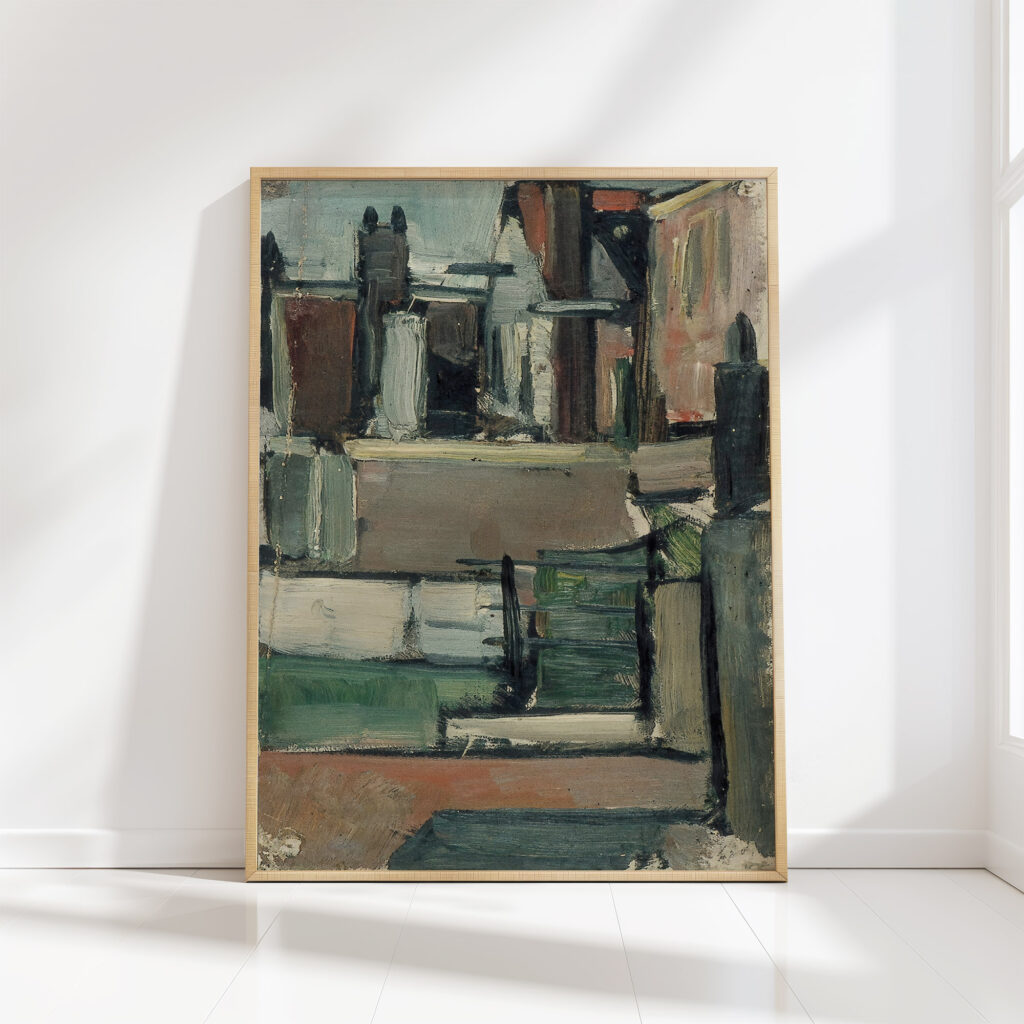 houses 1918 theo van doesburg high quality print