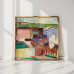 houses houses albert muller high quality print