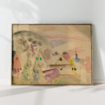 housetops seashore circa 1912 16 charles demuth high quality print