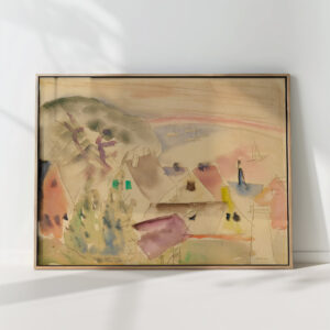 housetops seashore circa 1912 16 charles demuth high quality print