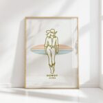 howdy aloha surf cowgirl print