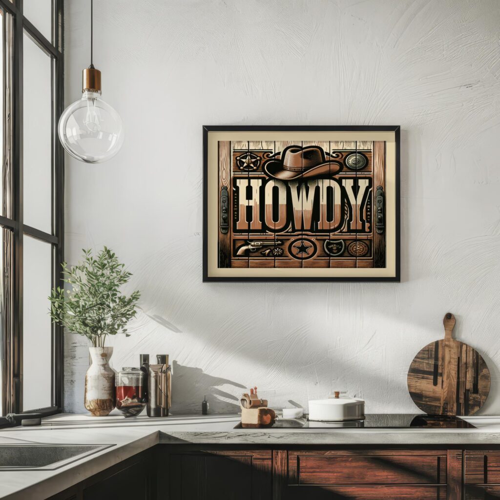 howdy cowboy3 3x4 6 mockup