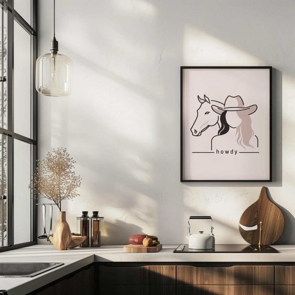 howdy cowgirl 0002 3x4 6 mockup