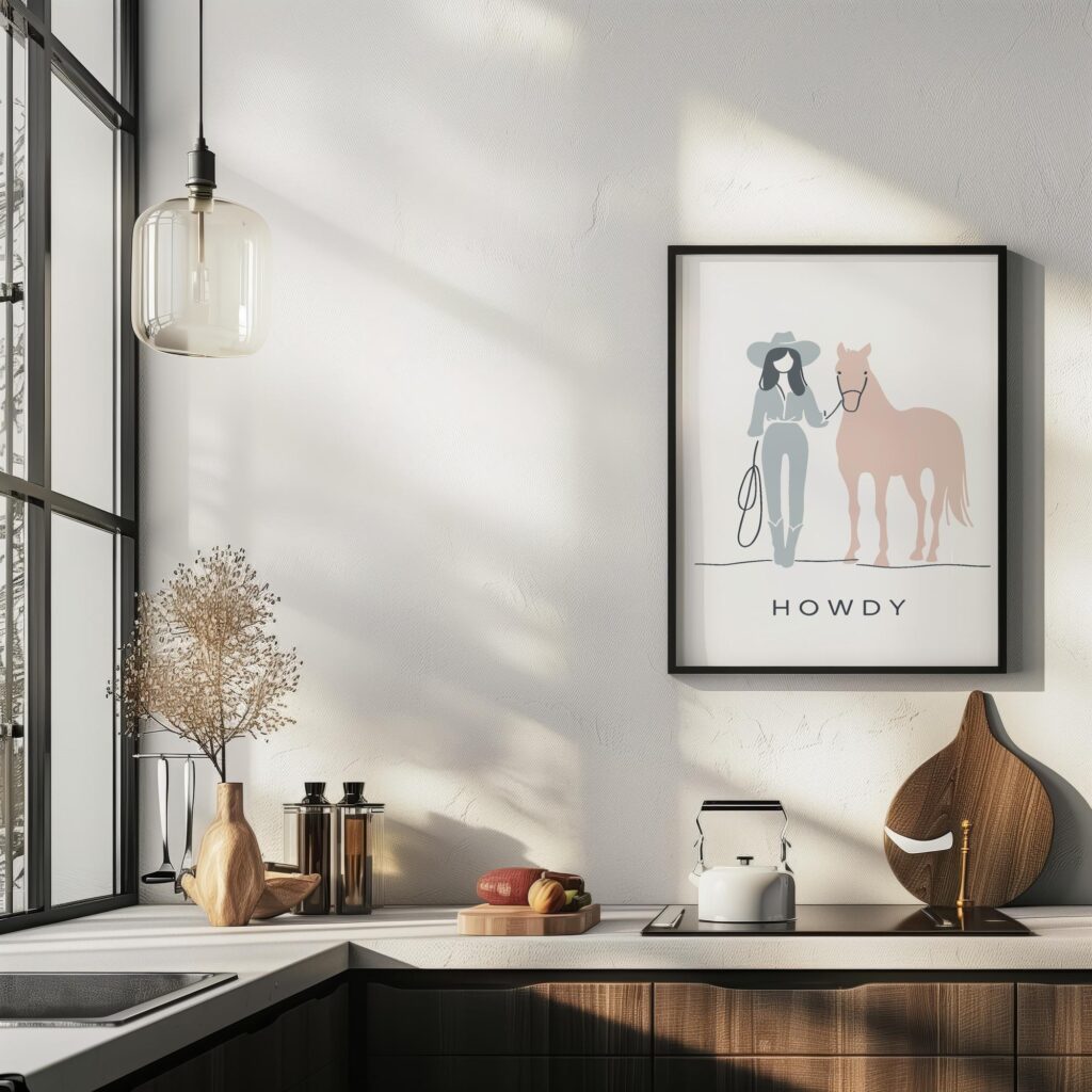 howdy cowgirl 0003 3x4 6 mockup