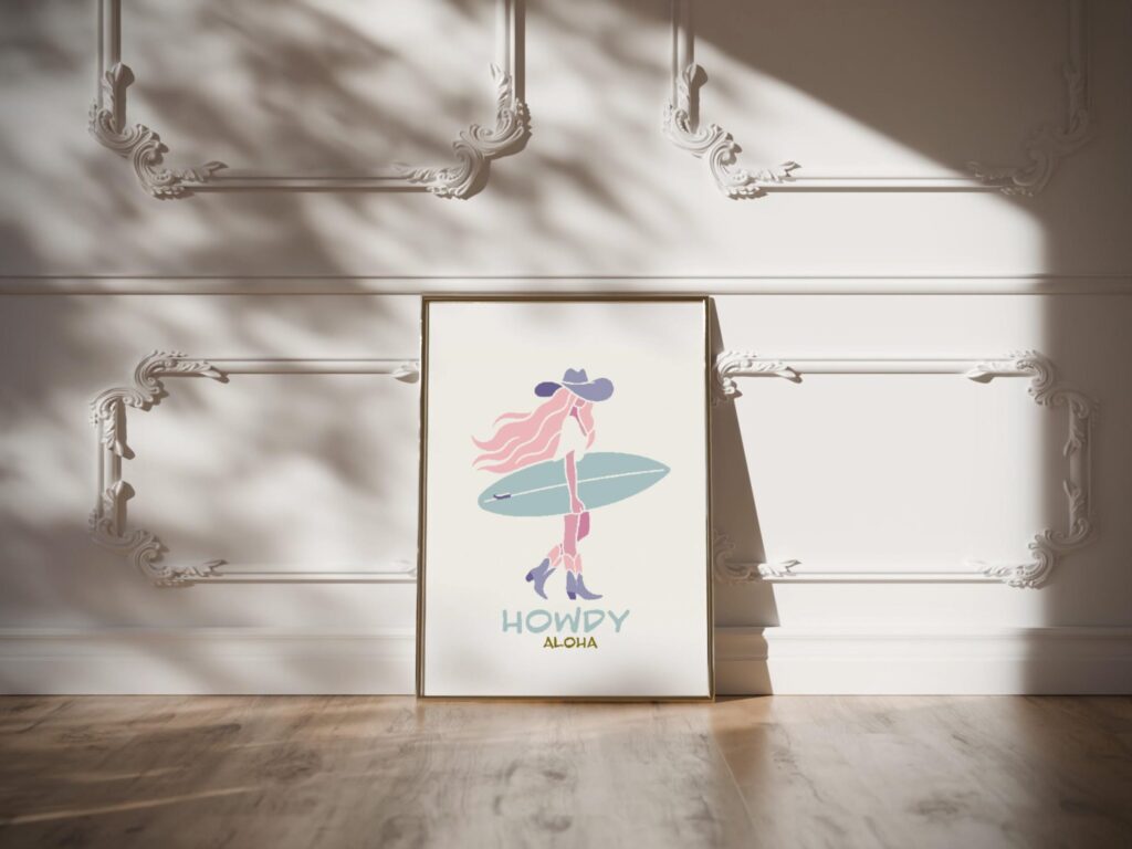 howdy cowgirl 0004 3x4 video mockup