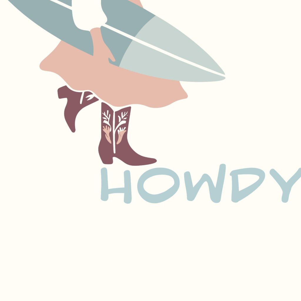 howdy cowgirl 0005 3x4 8 mockup