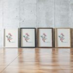 howdy cowgirl 0005 3x4 framed posters mockup
