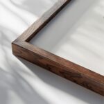 howdy cowgirl 0006 3x4 close up dark wood mockup