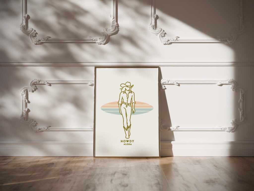 howdy cowgirl 0006 3x4 video mockup