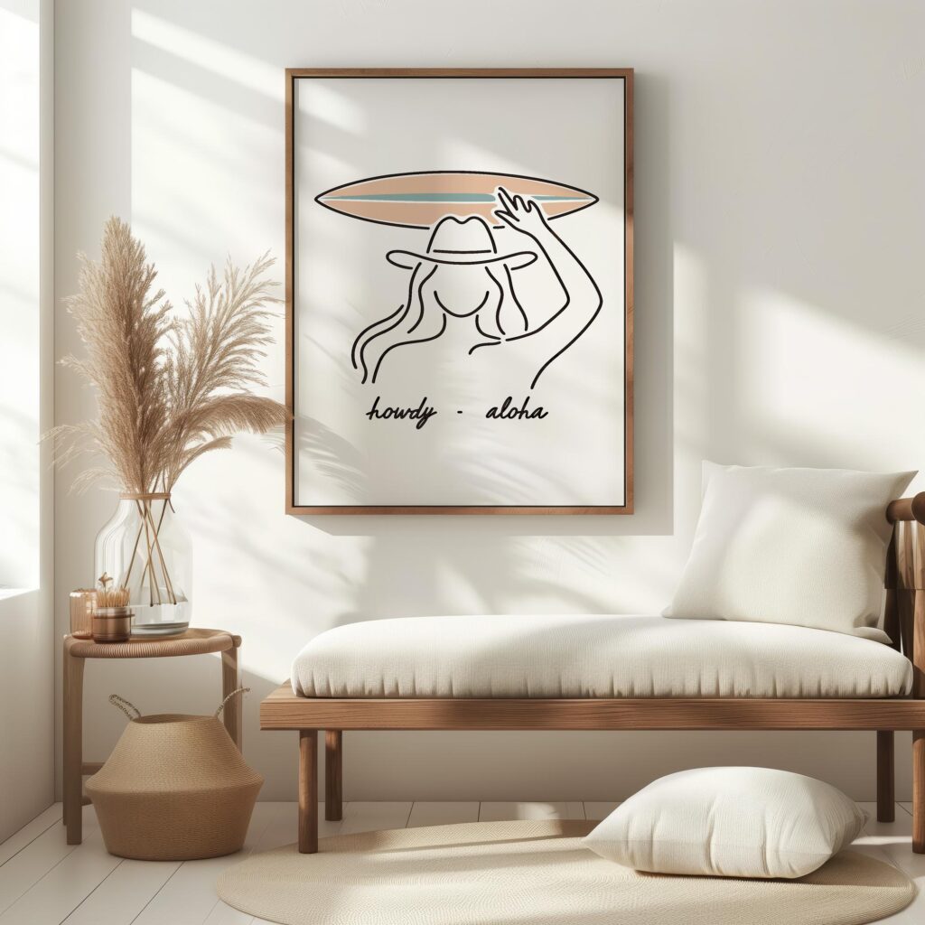 howdy cowgirl 0007 3x4 5 mockup