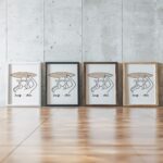 howdy cowgirl 0007 3x4 framed posters mockup