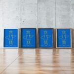 howdy cowgirl 0008 3x4 framed posters mockup