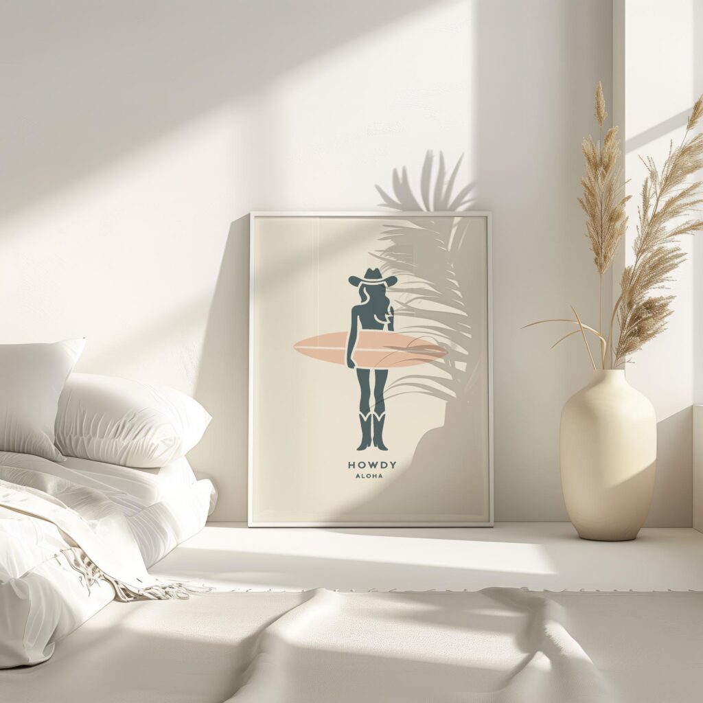 howdy cowgirl 0009 3x4 4 mockup