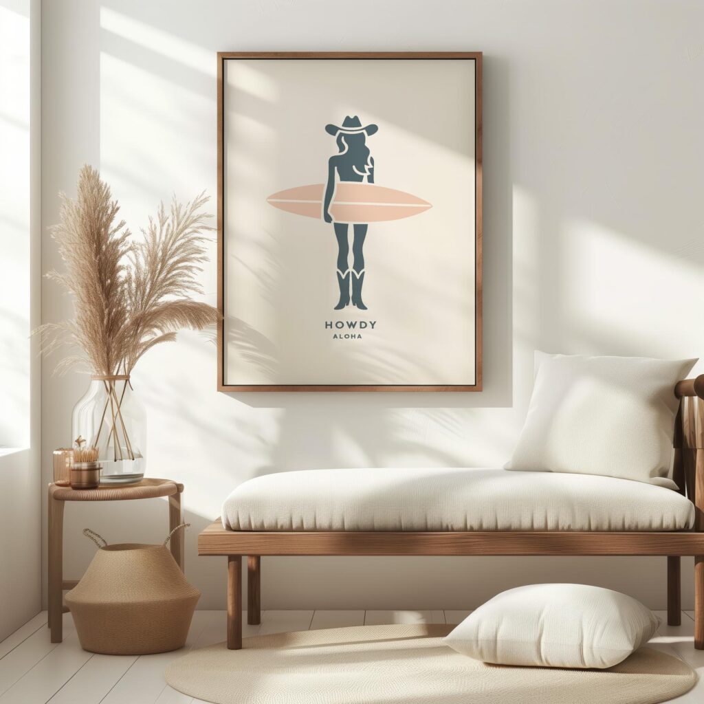 howdy cowgirl 0009 3x4 5 mockup