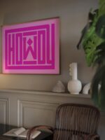 howdy diamond pink 3x4 video mockup