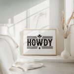 howdy typo 3x4 4 mockup